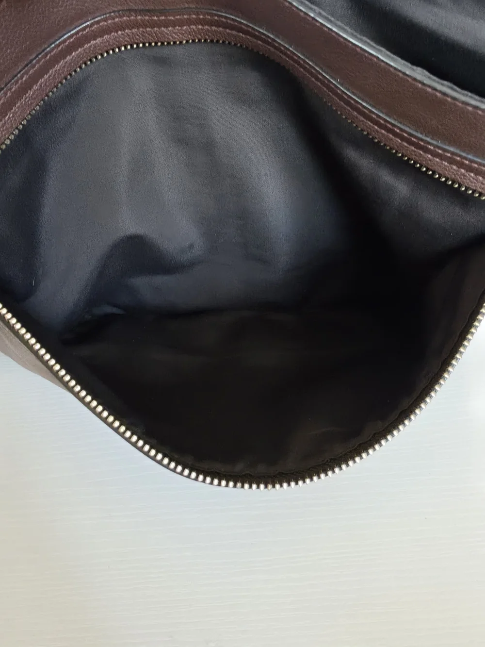 Coach Sullivan Messenger Crossbody Bag in dark brown cowhide leather